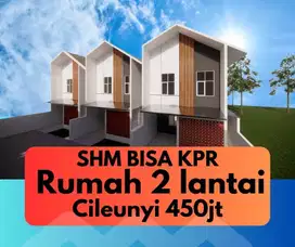 Rumah 450jt 2lantai bisa KPR Cileunyi