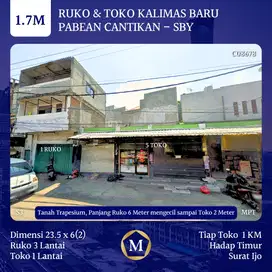 Ruko Toko Kalimas Baru Pabean Cantikan Surabaya