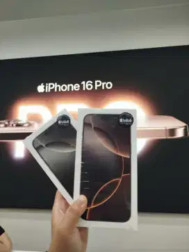 iPhone 16 Pro Max 256GB Desert Titanium | Cash atau Cicilan 0%