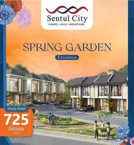 Rumah asri dan nyaman di sentul city