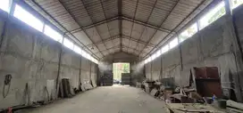 dijual gudang workshop 500mt jln masuk mobil truk