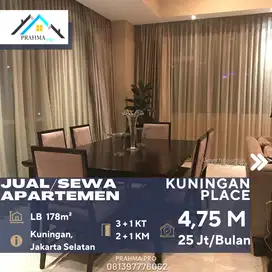 Dijual Sewakan Penthouse Apartemen Kuningan Place 3+1BR Full Furnish