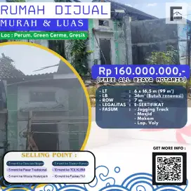 Rumah Second Murah (Free All Biaya Notaris)