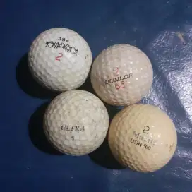 Bola golf bekas langka