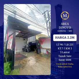 Ruko Area Dinoyo Gubeng Surabaya