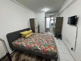 Sewa Apartemen Gading Nias Studio Chrysant Bulanan Lt 2 Furnished