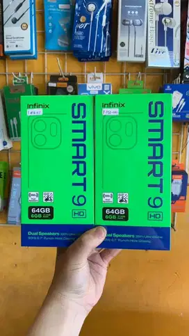 Handphone Infinix Smart 9 HD 6/64 Original