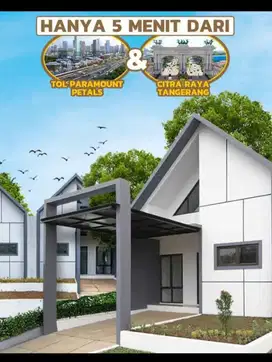 Rumah 1 lantai di curug, hanya 1 juta saja bisa akad, free biaya surat