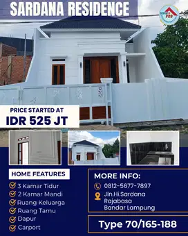 RUMAH MEWAH TANAH LUAS LOKASI PINGGIR JALAN