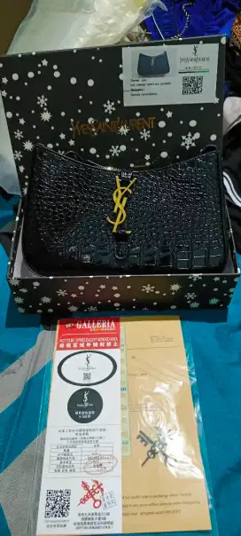 tas ysl hitam new