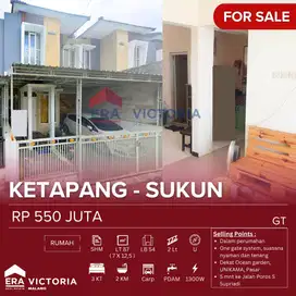 Rumah Jual Lokasi Strategis Dekat Ocean Garden, Unikama, Pasar