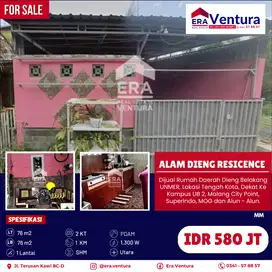 Dijual Rumah Di Alam Dieng Residence Belakang UNMER