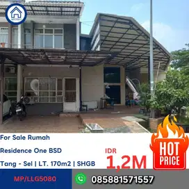 Rumah Residence One BSD TERMURAH cash only
