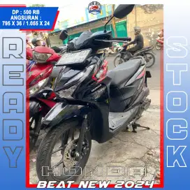 HONDA BEAT NEW 2024 LIKE NEW BOSSKU HIKMAH MOTOR KEPUH MALANG