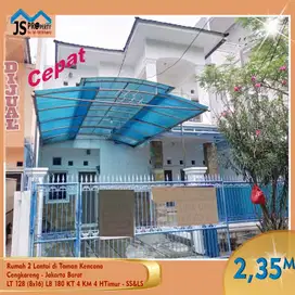 DIJUAL Cepat Rumah 2 Lantai di Taman Kencana Cengkareng  JAKARTA BARAT