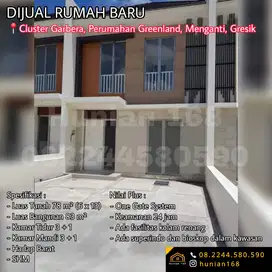Rumah Baru Perumahan Greenland Menganti Gresik Cluster Garbera Wisteri