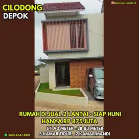 Rumah Dijual Di Cilodong Depok Dekat Alun Alun Siap Huni GDC Murah