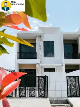 169. Murah ! Dijual Rumah Baru dekat Patung Stainles Harapan Indah M