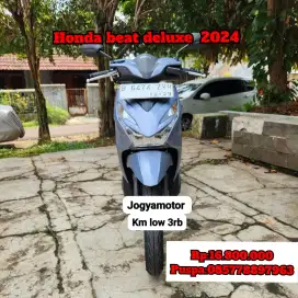 Kilometer low 3 ribu Honda beat deluxe 2024