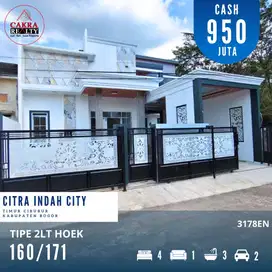 Dijual rumah 2 lantai dicitra indah city rumah siap huni full renovasi