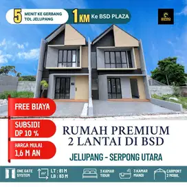 Hunian mewah di pusat bisnis BSD dan Free Biaya biaya