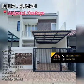 Rumah Mulyosari Prima Timur Utara Mas Tengah Baru Sutorejo Surabaya