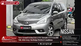 Nissan New Grand Livina L11 1.5 XV Xtronic CVT Facelift NIK 2016 Gray