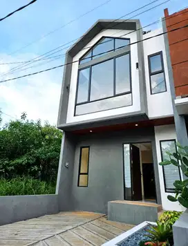 S143 Rumah Mewah Asri di Cluster Jatimurni Pondok Melati Bekasi