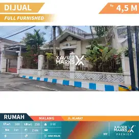b084 Rumah Full Furnished di Bukit Barisan Tidar Malang