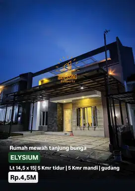 Rumah mewah tanjung Bunga Elysium interior mewah