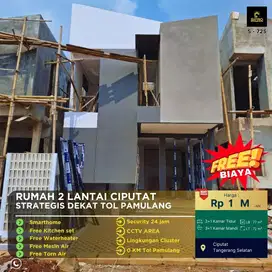 .Cluster 2Lt Modern Super Strategis Hny 0KM ke Tol Pamulang Ciputat