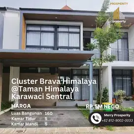 Dijual Rumah Cantik Furnish Cluster Brava Himalaya Karawaci Sentral