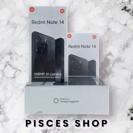 REDMI NOTE 14 RAM 8/128 NEW Segel Garansi Resmi 1 Tahun