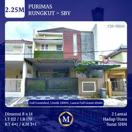 Rumah Murah Terawat Dekat Merr Tol di Purimas Rungkut Surabaya Timur