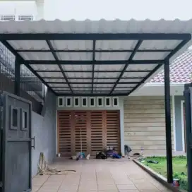 Kanopi garasi/kanopi atap alderon