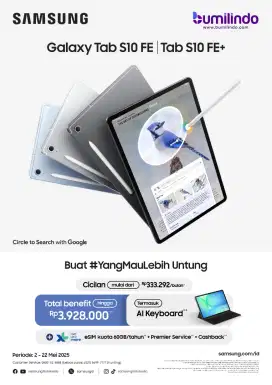 Samsung Galaxy Tab S10 FE 5G | Tab S10 FE+ 5G