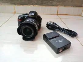 Nikon D3100 + Lensa kit 18-55mm
