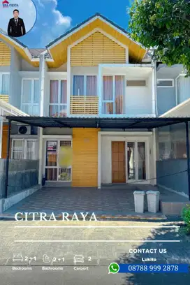 Disewa Rumah 2 Lantai di Citra Raya Siap Huni Free Kanopi