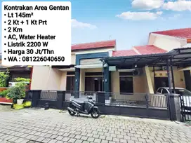 Sewa Rumah Area Gentan Dekat Luwes, Laweyan, Purwosari, Solo Baru