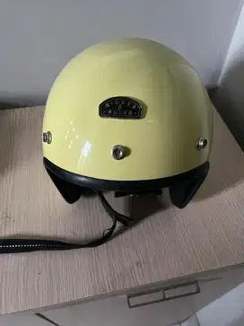 Helm half face / open face klasik merk R&R