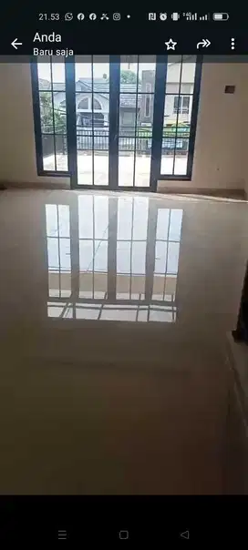 For Rent Rumah baru 2 lantai di Villa Melati Mas  Cocok untuk Usaha