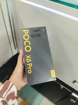 PROMO POCO X6 PRO 5G 12/512 NEW GARANSI RESMI