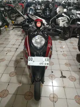 Yamaha fino sporty 125 cc 2018 merah hitam