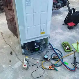 Service kulkas , mesin cuci , AC , TV dll