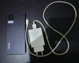 Vivo V21 5g minus lcd retak halus