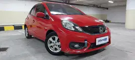 [OLX Mobbi] Honda Brio Satya Merah 1.2 E Bensin-MT 2018 KKN