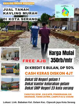 Tanah Kavling Grand Babakan, Dalung Ciracas