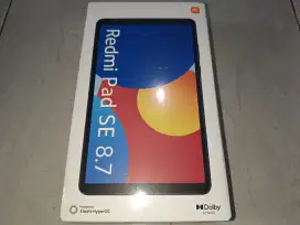 Xiaomi Pad SE 8.7 4/128 Black New Segel BNIB No Repack Garansi Resmi