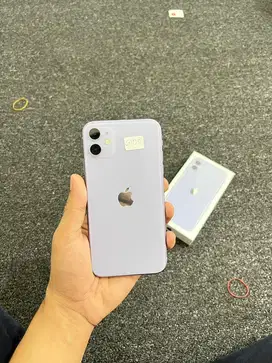 Iphone 11 64gb fullset normal no minus