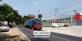 JUAL Tanah Pekarangan LD 86 mtr, Jl Raya Propinsi, CARUBAN